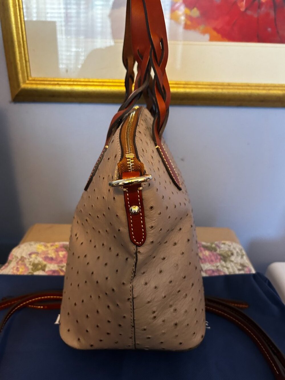Dooney and Bourke Embossed Premium Calf Leather NWOT - Picture 4 of 6